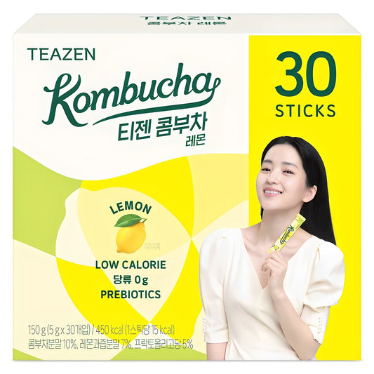 Teazen Kombucha citron boite