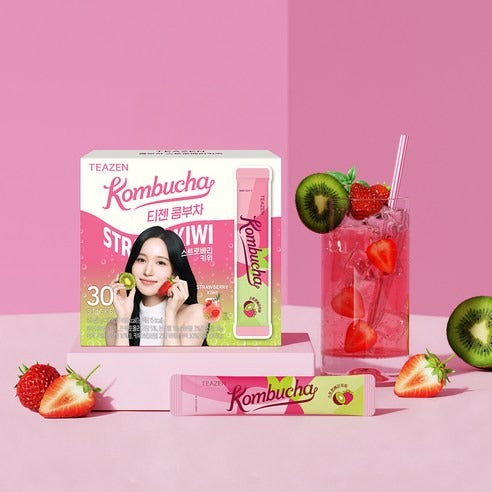 Teazen Kombucha Fraise & Kiwi 30 Sticks