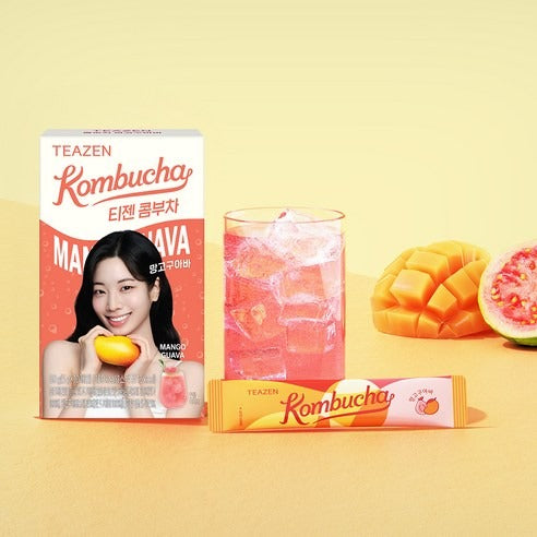 Teazen Kombucha Mangue & Goyave 10 Sticks