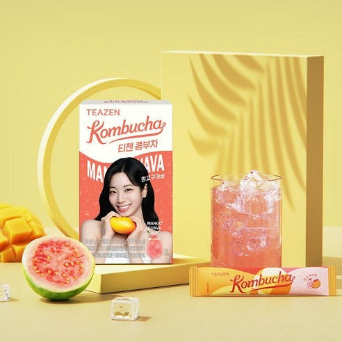 Teazen Kombucha Mangue & Goyave 10 Sticks