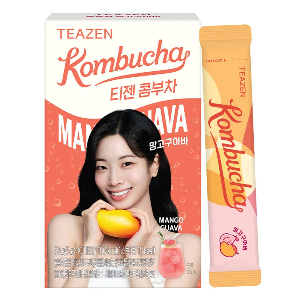 Teazen Kombucha Mangue & Goyave 10 Sticks