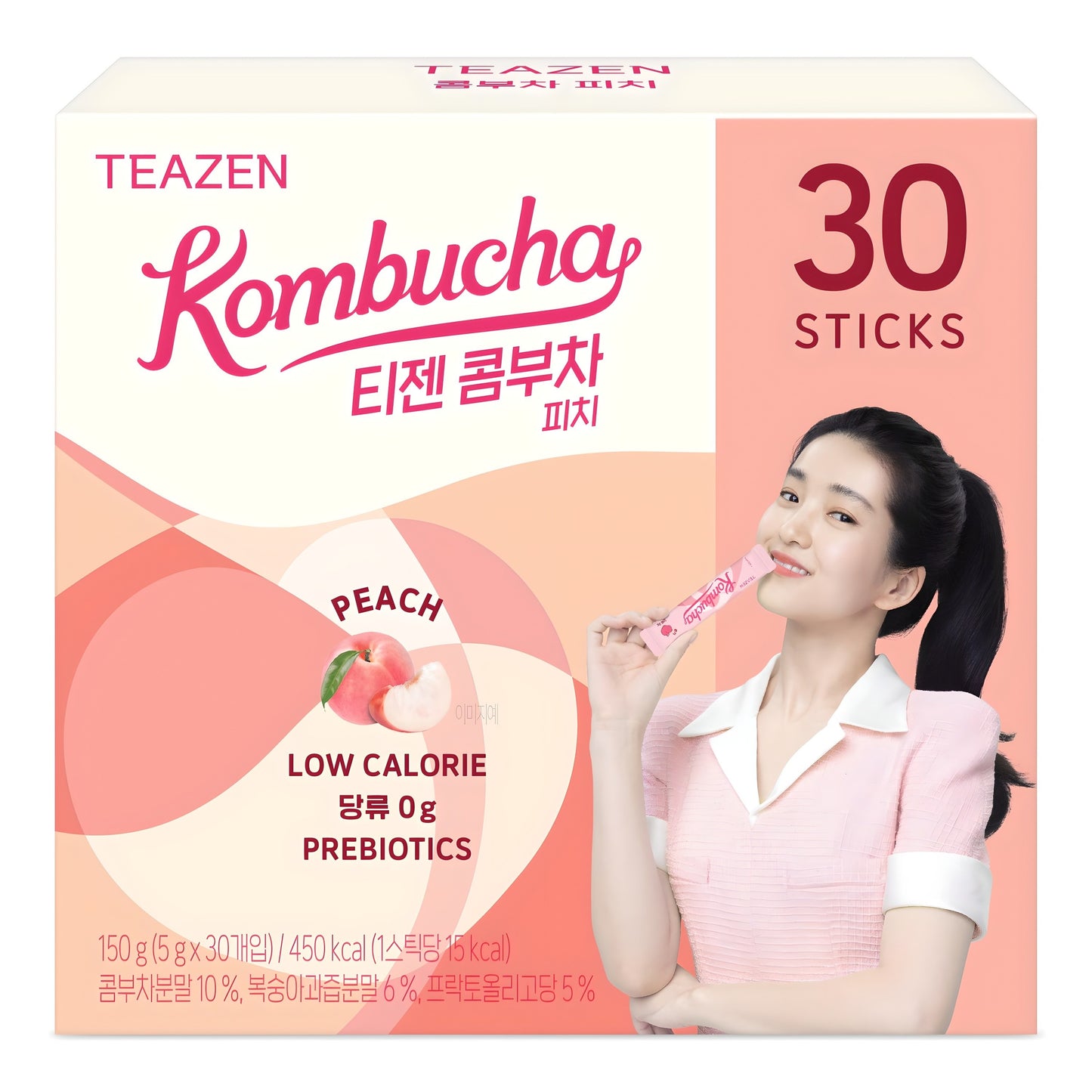 Kombucha pêche Teazen boite