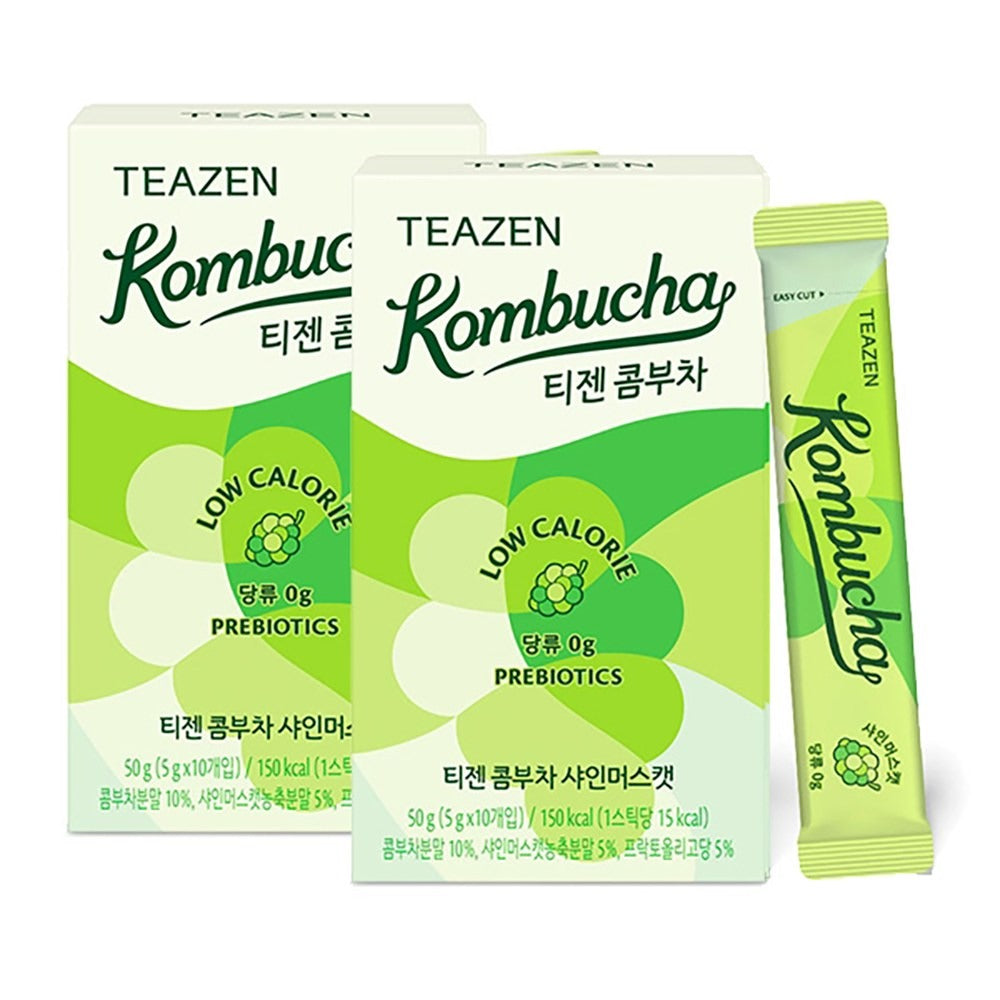 Teazen Kombucha Shine Muscat 10 Sticks