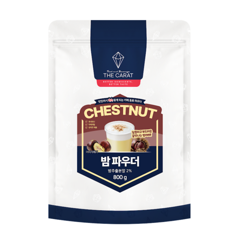 The Carat Bam Latte Poudre de Châtaigne Coréenne : sachet