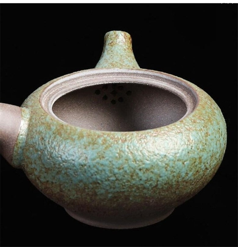 Théière Kyusu Artisanale vue de haut