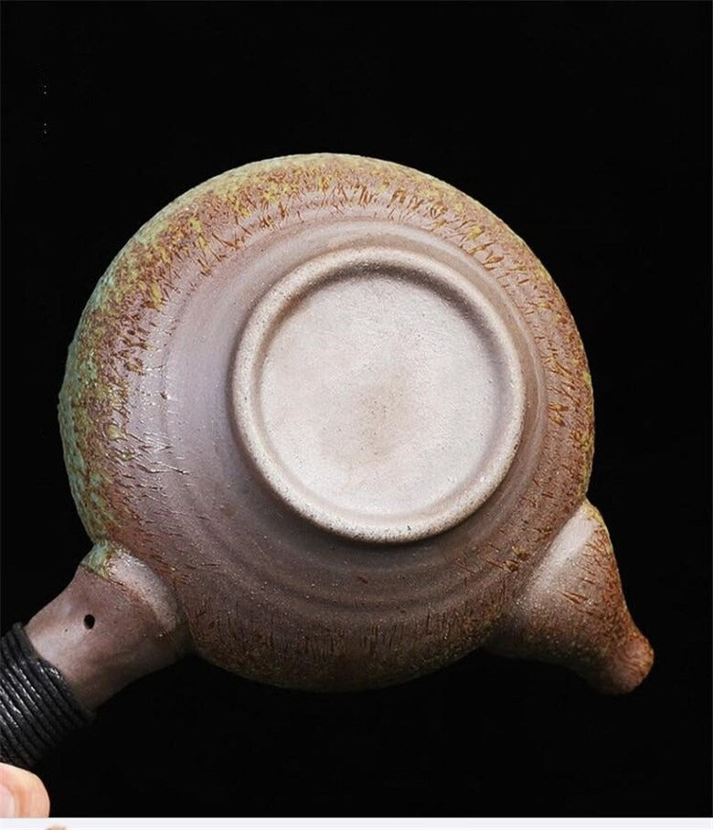 Théière Kyusu Artisanale vue dessous