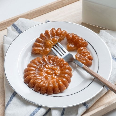 Yakgwa Artisanal au Potiron et Miel — La Pâtisserie Royale Coréenne — Vue 6 | Maison Boseong
