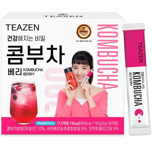 Teazen Kombucha baies boite