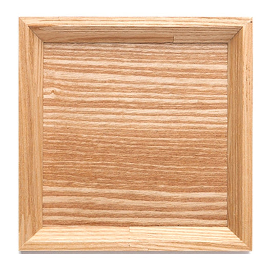 Plateau carré en acacia, bois naturel