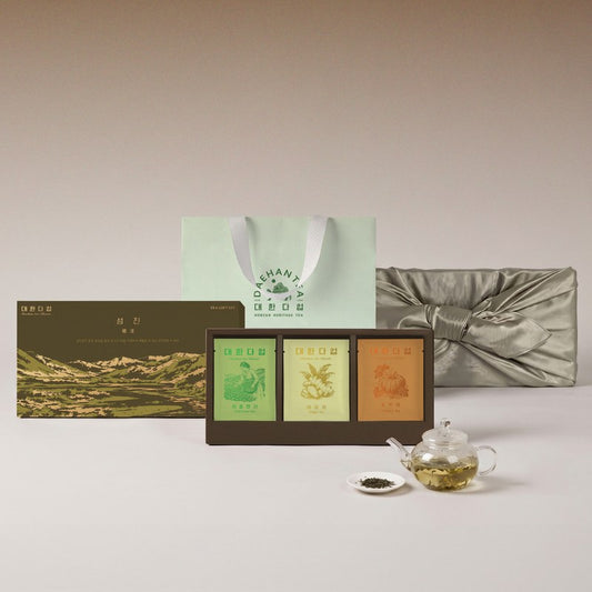 Coffret Seomjin 9 thés coréens en sachets