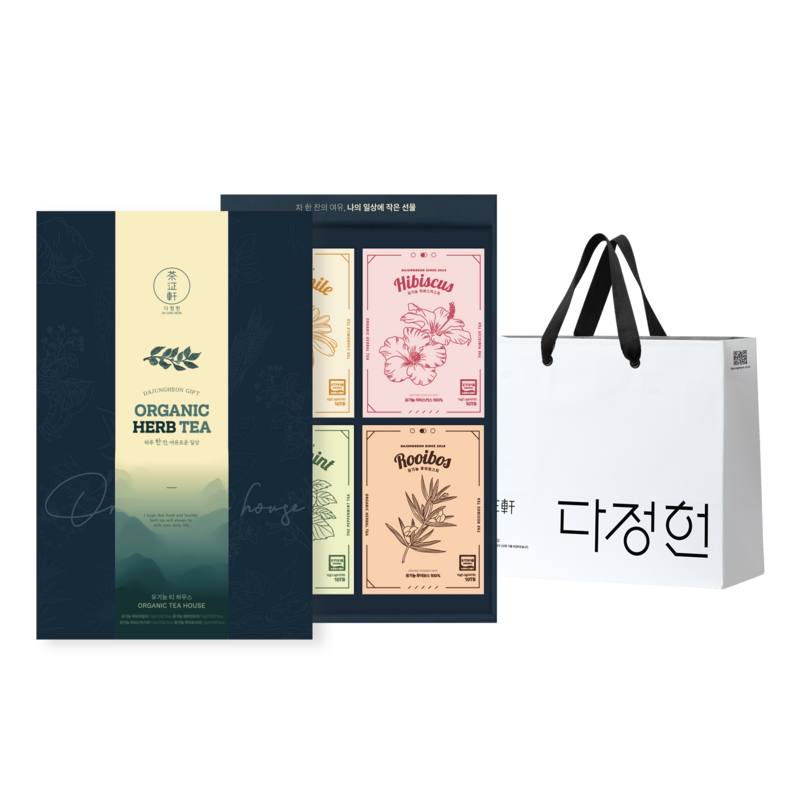 Coffret Dajeonghun Herb Tea 4 infusions bio