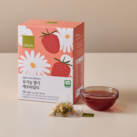 ORGA Infusion Fraise-Camomille Bio 206g