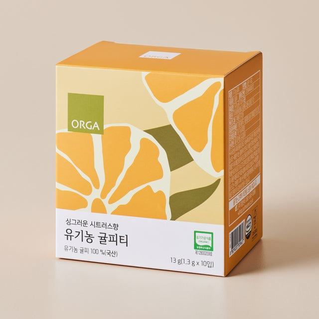 ORGA Thé à l'Écorce de Mandarine Bio 13g