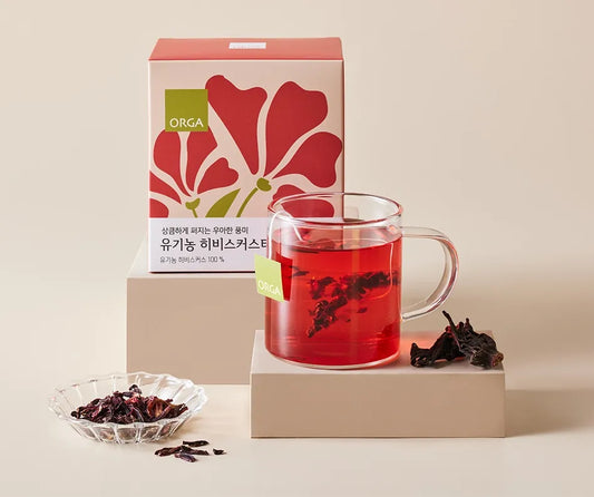 L’Énergie Pourpre (Hibiscus Bio) — Collection ORGA presentation Infusion hibiscus bio