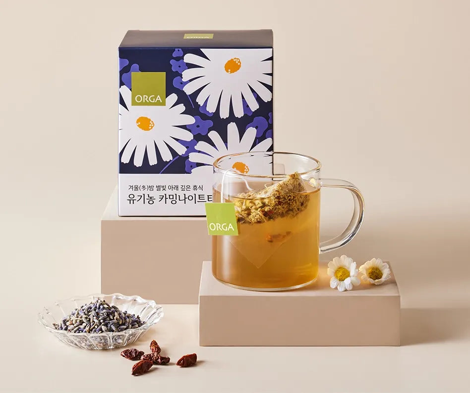 La Nuit de Séoul (Calming Night) — Collection ORGA presentation Infusion relaxation bio