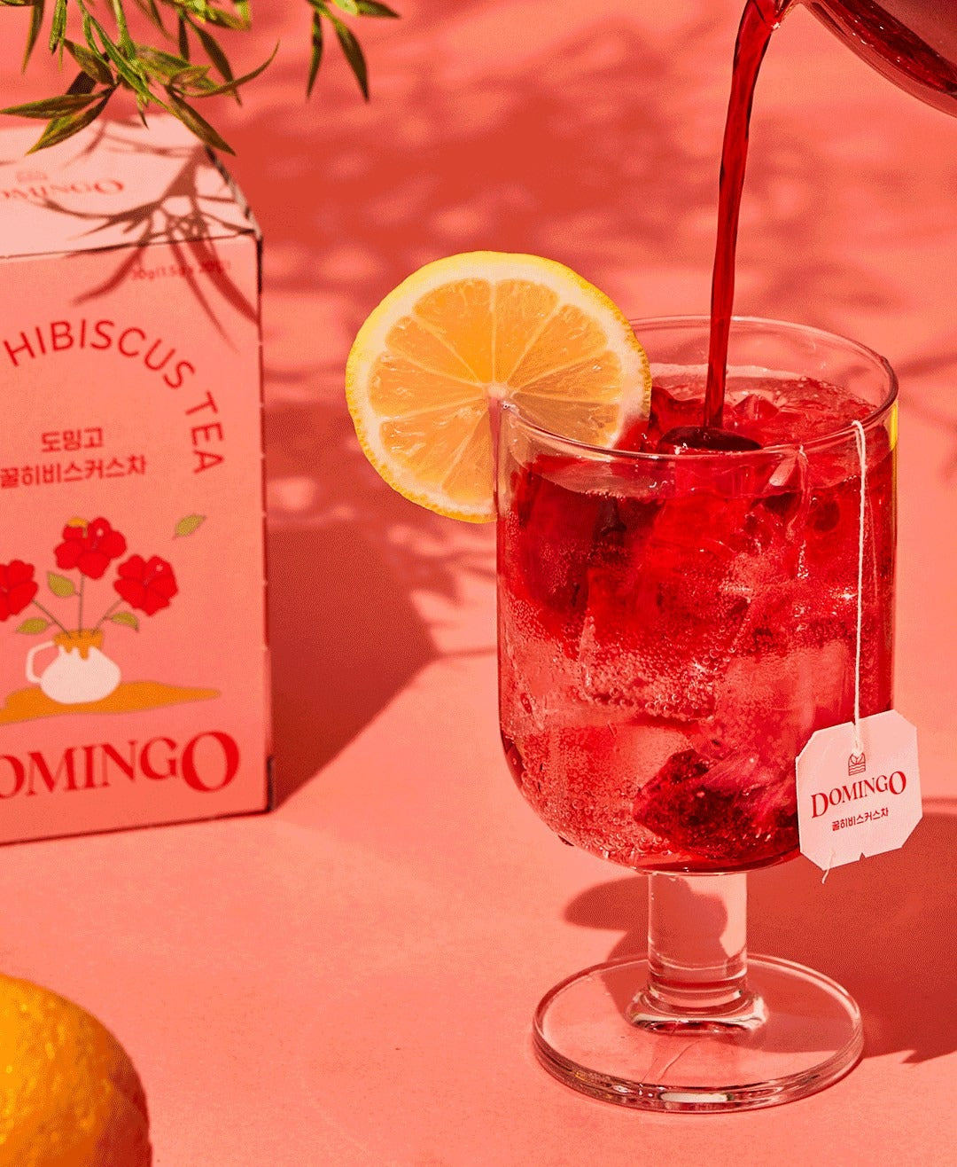 Infusion hibiscus miel