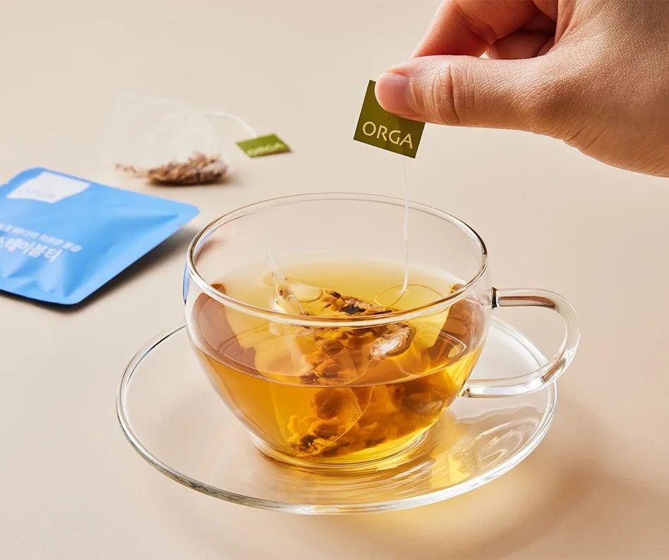 L’Équilibre de la Terre (Stable Tea) — Collection ORGA detail thé Infusion bio