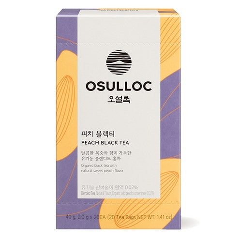 Thé poire miel Osulloc face