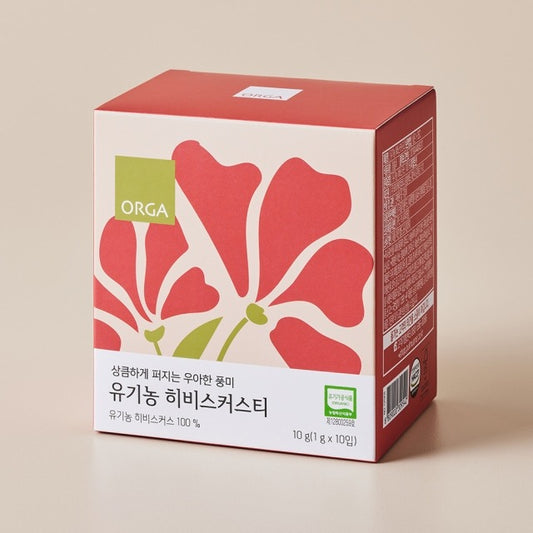 L’Énergie Pourpre (Hibiscus Bio) — Collection ORGA boite maison boseong Infusion hibiscus bio