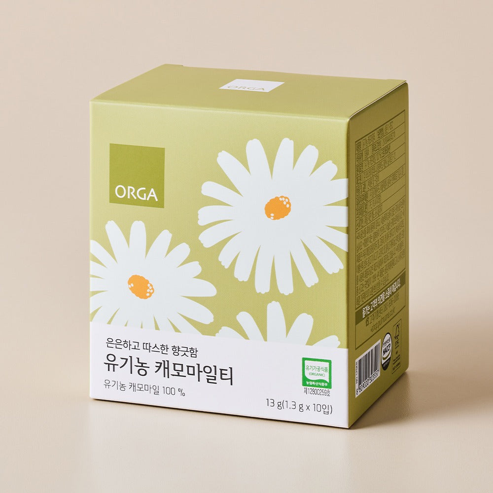 La Sérénité Organique (Camomille Bio) — Collection ORGA boite Infusion camomille bio