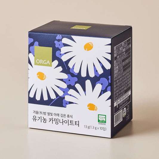 La Nuit de Séoul (Calming Night) — Collection ORGA boite Infusion relaxation bio