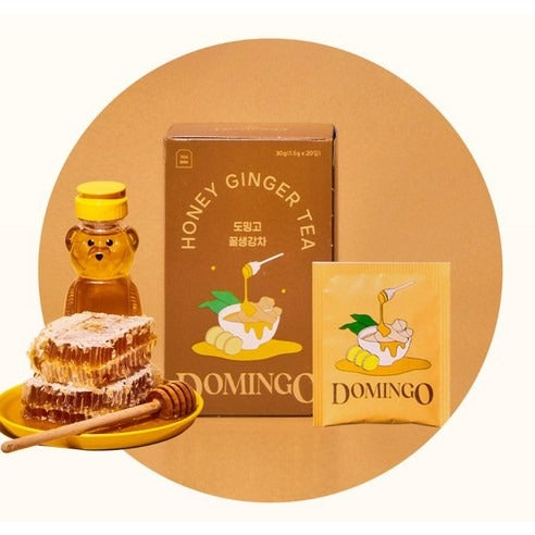 Le Souffle d'Ambre — thé miel gingembre en vrac | Maison Boseong
