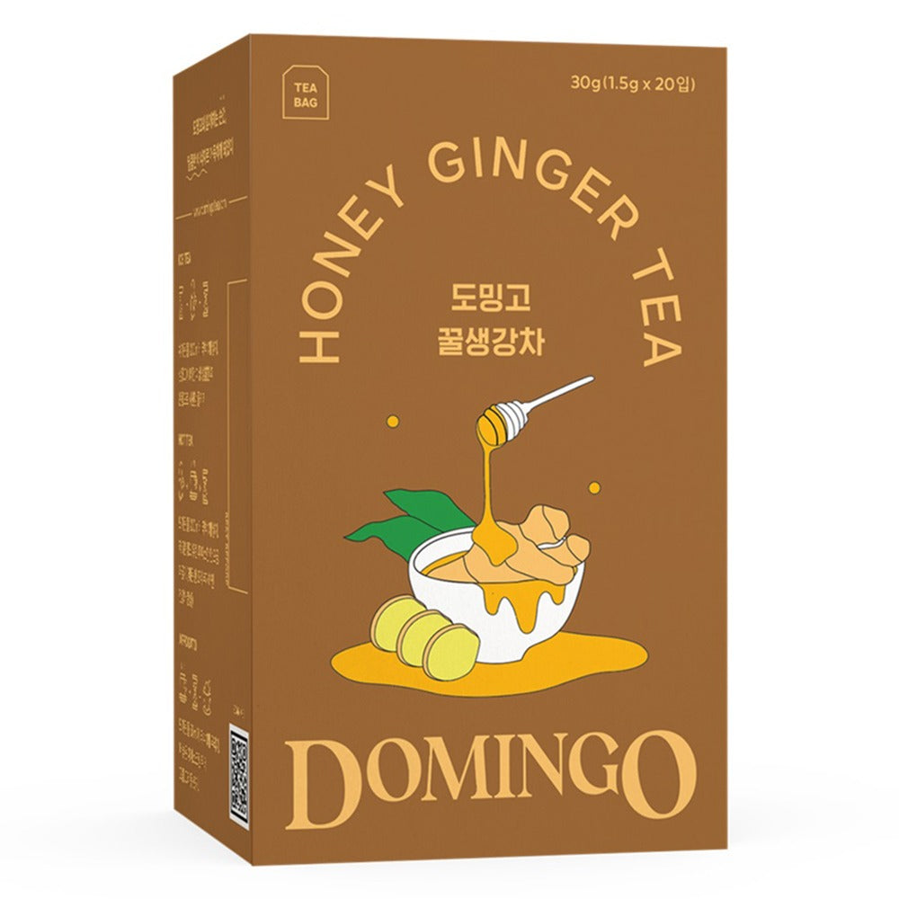 Le Souffle d'Ambre Thé Miel Gingembre — boîte | Maison Boseong