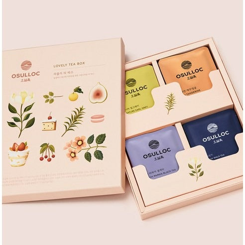 Coffret cadeau Osulloc ouvert