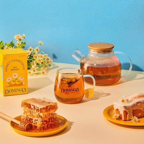 Infusion camomille miel